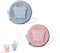 Heanvmyss Silicone Foldable Cup,2 PCS Foldable Silicone Drinkware,Portable Collapsible Travel Mugs with Lid for Picnics,Hiking,Travel,Camping(Blue,Pink)