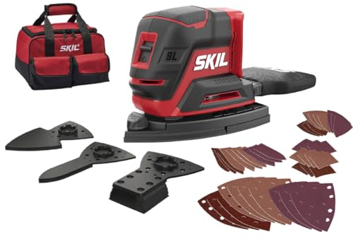SKIL 3720 FB - Levigatrice multifunzione «Compact brushless» a batteria