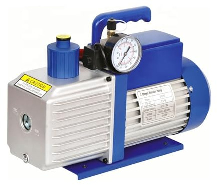JHXHFJXZ Pompe à Vide rotative à Deux étages 7 pi³/Min R32 for systèmes de climatisation R12, R22, R134a et R410a