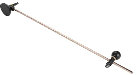 Generic Glasschneider, 6-Rad-verstellbares Kreisförmiges Schneidwerkzeug mit Saugnapf für Bastler und Profis (Kunststoff+Metall)