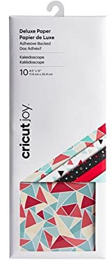 Cricut Joy™ Luxuspapier mit klebender Rückseite, Kaleidoskop