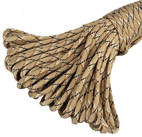 MoonyLI Cuerda para sombrilla para exterior 5 mm Cuerda para cordón de repuesto para sombrilla 31 metros