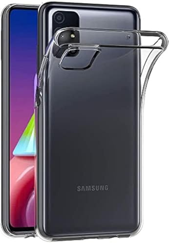 MaiJin Hülle für Samsung Galaxy M51 (6,7 Zoll) Crystal Clear Durchsichtige Backcover Handyhülle TPU Case