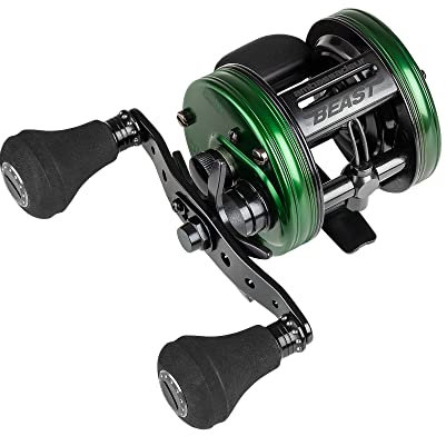 Abu Garcia Ambassadeur Beast HD Round Baitcaster Multirolle - Hechtfischen