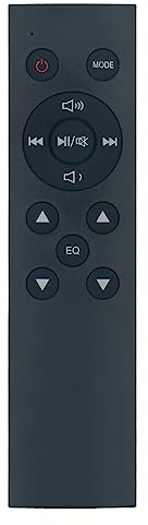 ALLIMITY Replace Remote Control fit for MAJORITY Soundbar Audio SpeakerSystem K2 K2-BAR-BLK