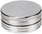 Evergreen Labs Grinder Metálico, Molinillo de Especias y Condimentos, 100% de Aluminio, 2 Piezas, Plateado, 50mm