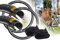2 Fahrradreifen 1 3/8 x 1 5/8 x 28 Zoll Continental Ride Tour 37-622 Drahtreifen Pannengürtel + Schlauch Autoventil AV 40mm, E-Bike bis 25km/h