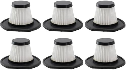 YUETTYY Filtro de repuesto para aspiradora Holife HM218B, filtro HEPA para accesorios de aspiradora Holife HM218B, filtro HEPA reutilizable lavable (6 unidades)