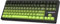 ATTACK SHARK M87PRO TKL Kabellose Mechanische Gaming-Tastatur, BT5.0/2.4G/USB-C Kabelgebundene Hot-Swap-RGB-Tastatur mit US-Layout, Linearer Weißer Schalter Mit Seitlichem Farbverlaufsdruck -Matcha
