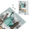 Puzzle Classic 1000 Teile New York Collage America Reisen Postkarte
