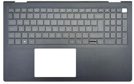Compatible With Dell Vostro 15 3511 Palmrest UK Keyboard Palm Rest Top Case Upper Top Cover Black