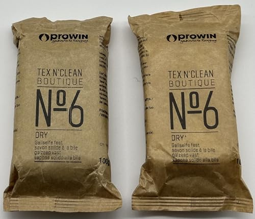 proWIN TEX N´CLEAN BOUTIQUE No6 DRY 100g Gallseife fest - Doppelpack - 2x100g