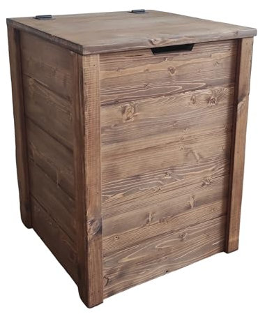 TOTAL WOOD 2012 Truhenbank banktruhe sitzbank sitztruhe truhen aus holz B x T x H ca.: 45cm x 45cm x 60cm.