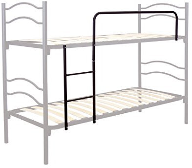 Set scaletta e protezione per letto a castello, colore nero