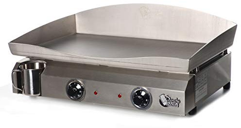 TONIO ELECTICA Elektrische Grillplatte, Edelstahl, Einheitsgröße