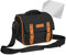 PEDEA DSLR-Kameratasche Vintage mit Displayschutzfolie für Canon EOS 5D 5D Mark II 400D 2000D / Nikon D60 D80 D90 D3100 D3200 D3300 D3400 D5300 D7100 / Pentax K 30 K 50 K 500, Gr. XL schwarz