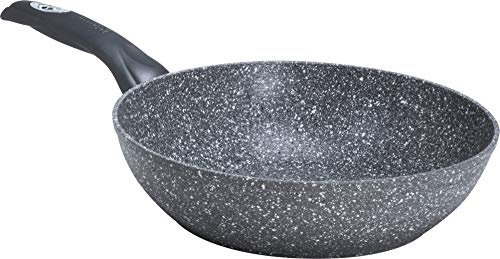 Aeternum, Madame Petravera 3.0, Saltapasta Antiaderente, Ideale per Induzione, Diametro 24 cm, Full Induction, Grigio