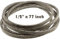 Lame del piatto di taglio del trattore del tosaerba Cinghia di trasmissione per MTD/Cub Cadet 754-04062, 942-04062, Murray 37X70, 037X70MA, 37X70MA 1/2 x 77 Realizzato in Kevlar