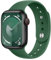 para Correa Apple Watch 44mm 40mm 45mm 41mm Series 9/8/7 iWatch se 6 5 4 3 42mm 38mm hombr/Mujer,Bracelet Silicona Deportiva Pulsera Apple Watch Ultra/2 49mm Band strap reloj,Verde trébol