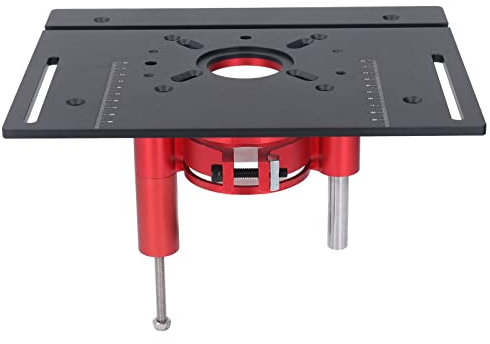 Lfit Router Table Universal Manual Lift for Woodworking Router (Black)