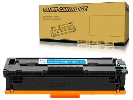 Okra Toner Kompatibel mit HP 203X Cyan Toner CF541X 203A Cyan CF541A für HP Color Laserjet Pro MFP M281fdn M281fdw M281cdw M280nw M254nw M254dw M254dn