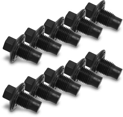 BESTPRICE 10x Ölablassschraube mit Dichtring