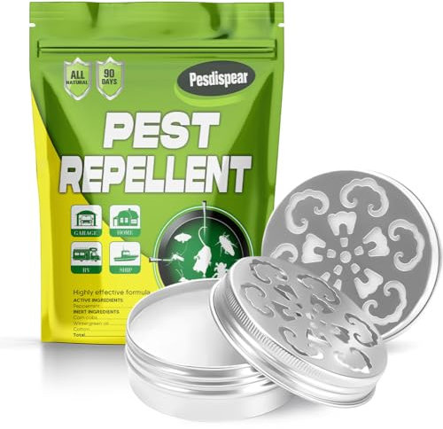Pesdispear Rat Repellent, Pest Repellent, Mouse Repellent Spider Repellent Mosquito Repellent Cockroaches Repellent Better Than Ultrasonic Pest Repellent 2-Packs