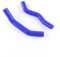 CMS - Manguera refrigerante de radiador de silicona de 3 capas para Su zu ki Quad Sport Z400 LTZ-400 2009-2014 (azul)
