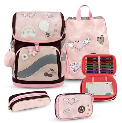 Belmil Smarty Plus Premium Schulranzen Set 405-51/P/S (Glam 2)