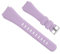 QUARKZMAN Gummi Uhrenarmband 20mm Uhr Herren Silikon Armband, Ersatz Wasserdichtes Silikon Uhrenarmbänder Schnellverschluss Ersatzbänder für Smartwatch Männer & Frauen, Helllila