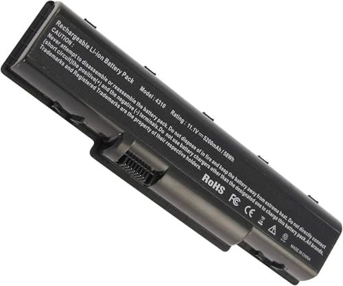AS07A31 AS07A51 AS07A41 AS07A71 AS07A75 AS07A32 AS07A42 AS07A72 AS07A73 AS07A74 Laptop Battery Replacement Compatible for Acer Aspire 2930Z 4720Z 4736Z 4922 0 4933 5 4935G 5332 4740 5740(11.1V 5200mah
