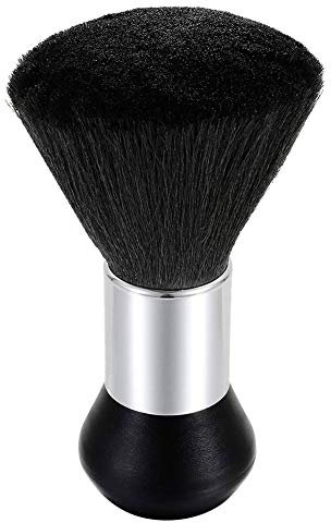 Friseur-Hals-Duster-Friseur-Nackenbürsten Gummi-Griff-Haar-Sweep-Pinsel Professionelle weiche Reinigung Haarbürste für Salon-Haushalt