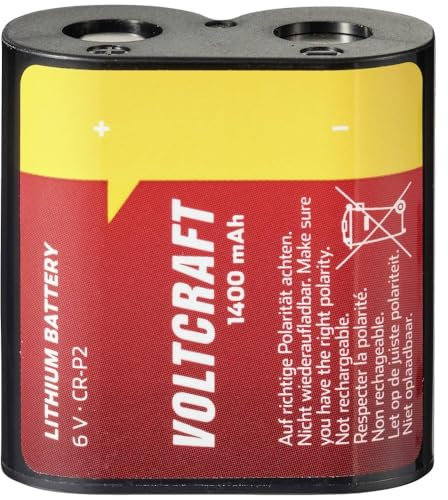 VOLTCRAFT CRP2 Pile Photo CR-P 2 Lithium 1400mAh 6V 1pc