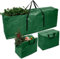 Funshot 3 Pieces Christmas Tree Storage Bags with 2 Christmas Decoration Bags Large Red Xmas Tree Storage Box Tree Storage Cover for 9ft Artificial Trees Waterproof with Zipper for Home Decor
