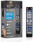 UltraPro Télécommande de rechange rétroéclairée One Touch pour Samsung, Sony, LG, Vizio, Roku TV 2 80830, noir