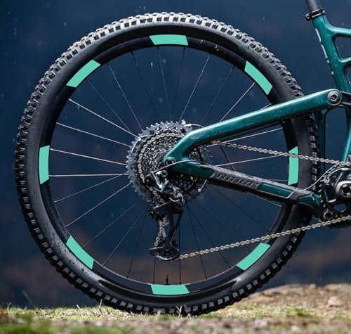 B0187 Felgenaufkleber für Fahrrad, 26 Zoll – 27,5 Zoll – 28 – 29 Zoll (Mint 55)