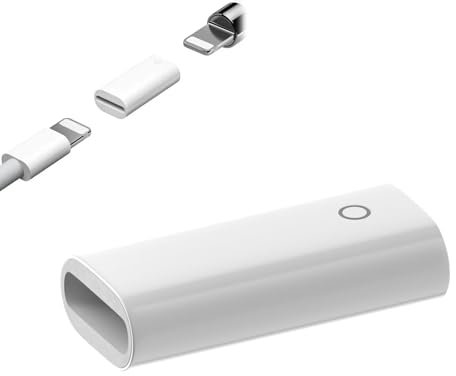 Cerioll Adaptador de Carga Cable para Apple Pencil, Adaptador de Carga Compatible con Apple Pencil, 1st Gen