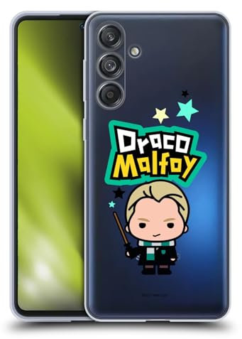 Head Case Designs Offizielle Harry Potter Draco Malfoy Deathly Hallows XXVIII Soft Gel Handyhülle Hülle kompatibel mit Samsung Galaxy M55 5G