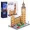 Aigidusansu London Elizabeth Tower Big Ben Micro Building Block Set,3700 Pieces Landmark Architecture Model, Birthday Gifts Prizes Suitablefor Adults and 14+ Teens(big ben)