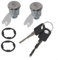 Sleek Design Door Lock Cylinder with Matching Key Set for for Ford Vehicles