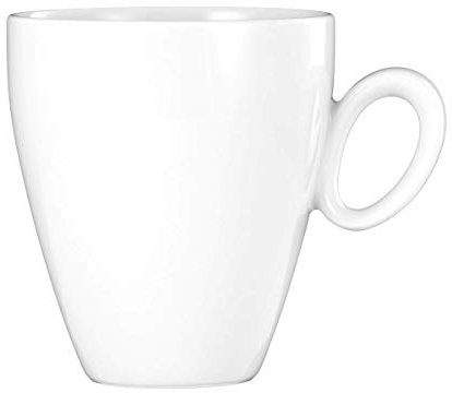 Seltmann Weiden 001.686325 Trio weiß Becher mit Henkel 0,30 L, Porzellan