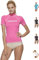 Cressi Damen Rash Guard Kurzarm, UV-Schutz UPF 50+, Rosa, M/3 (40)