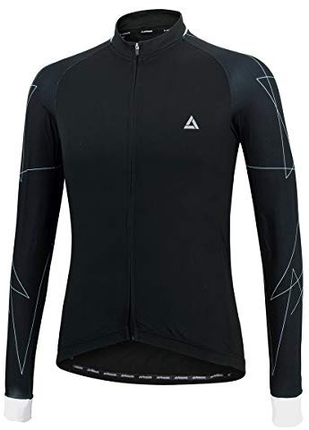 Airtracks Funktions Fahrradtrikot Langarm Pro Line - schwarz - XXL