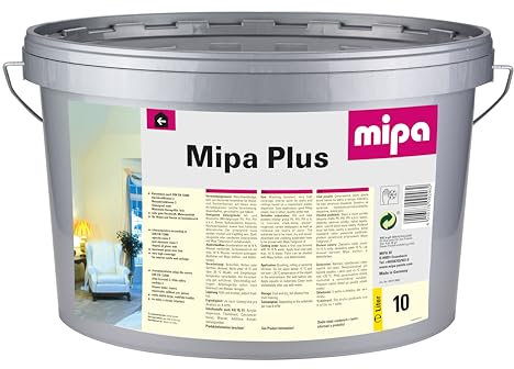 MIPA Plus Wandfarbe Deckenfarbe Innenwandfarbe 10 Liter