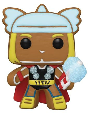 Funko Pop! Marvel: Holiday - Thor - Marvel Comics - Vinyl-Sammelfigur - Geschenkidee - Offizielle Handelswaren - Spielzeug Für Kinder und Erwachsene - Comic Books Fans - Modellfigur Für Sammler