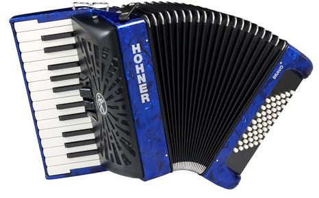 HOHNER BRAVO II 48 BLAU A16542 SILENTKEY