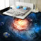 SUPPL Benutzerdefinierte PVC 3D-Bodenbilder Sky Galaxy 3D-Fliesen-Bodenmalerei, Selbstklebende, wasserdichte Tapete