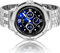 HASLFM - Custodia e cinturini in acciaio inossidabile compatibili con Samsung Galaxy Watch 5 Pro da 45 mm, cinturino in metallo regolabile, robusta copertura protettiva per Samsung Watch 5 Pro, da