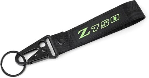 Générique Porte-clés de Moto avec Broderie 3D, Porte-clés de Collection, Porte-clés Compatible avec Z650 Z900 Z800 Z750 Z1000 Z Z250 Z300 Z400 ZX25R