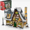 Mould King 16049 Klemmbausteine Weihnachten Weihnachts Haus Klemmbausteine Lebkuchenhaus Bausatz Haus Bauspielzeug Baukasten Geschenk für Erwachsene und Jugendliche(835 Teile)